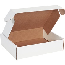 White Deluxe Literature Mailers