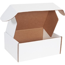 White Deluxe Literature Mailers