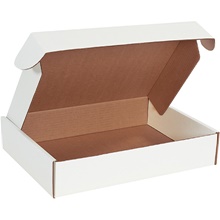 White Deluxe Literature Mailers