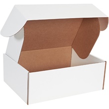 White Deluxe Literature Mailers
