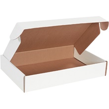 White Deluxe Literature Mailers
