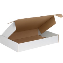 White Deluxe Literature Mailers