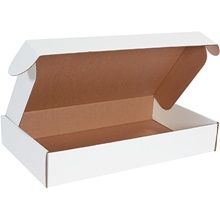 White Deluxe Literature Mailers