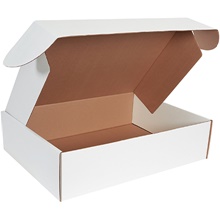 White Deluxe Literature Mailers
