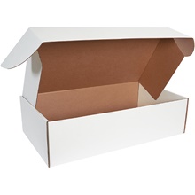 White Deluxe Literature Mailers