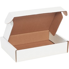 White Deluxe Literature Mailers