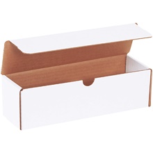 10 x 3 x 3" White Literature Mailers (50/Bundle)