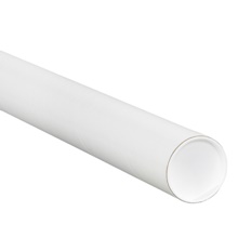 White Tubes with Caps