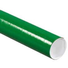 Green Tubes with Caps