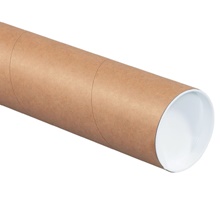 Kraft Tubes with Caps