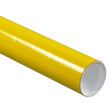 Yellow Tubes with Caps