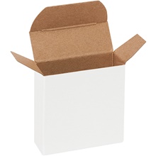 / White Reverse Tuck Folding Cartons
