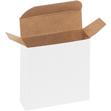 / White Reverse Tuck Folding Cartons