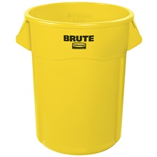 Rubbermaid® Brute® Trash Can - 55 Gallon Yellow