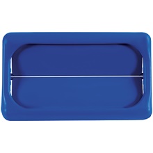Rubbermaid® Slim Jim® Swing Top Lid - 23 Gallon, Blue