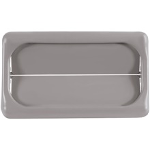 Rubbermaid® Slim Jim® Swing Top Lid - 23 Gallon, Gray