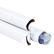 White Crimped End Tubes