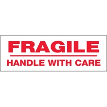 "Fragile Handle With Care" (18 Pack) Tape Logic® Messaged Carton Sealing Tape
