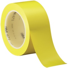 (3 Pack) Yellow 3M Vinyl Tape 471