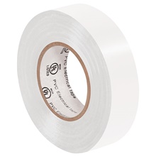 3/ yds. White (10 Pack) Electrical Tape