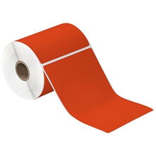 Red Desktop Thermal Transfer Labels