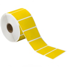 Yellow Desktop Direct Thermal Label