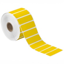 Yellow Desktop Direct Thermal Label