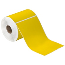 Yellow Desktop Direct Thermal Label