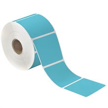 Blue Desktop Direct Thermal Label