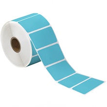 Blue Desktop Direct Thermal Label