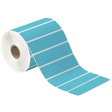 Blue Desktop Direct Thermal Label