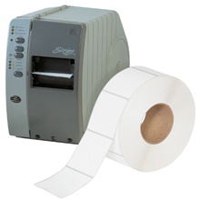 White Thermal Transfer Labels