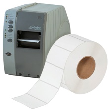 White Thermal Transfer Labels