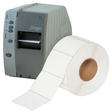White Removable Thermal Transfer Labels