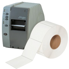 White Thermal Transfer Labels