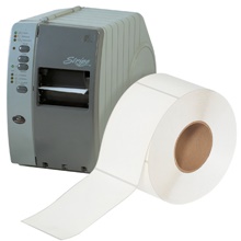 White Thermal Transfer Labels
