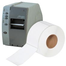 White Thermal Transfer Labels