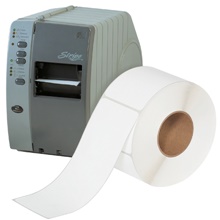 White Thermal Transfer Labels