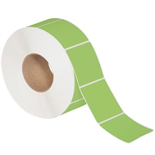 Green Thermal Transfer Labels