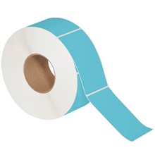 Blue Thermal Transfer Labels