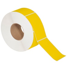 Yellow Thermal Transfer Labels
