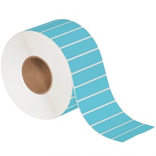 Blue Thermal Transfer Labels