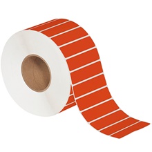 Red Thermal Transfer Labels