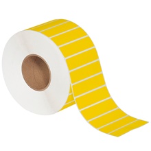 Yellow Thermal Transfer Labels