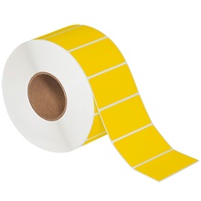 Yellow Thermal Transfer Labels