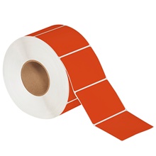Red Thermal Transfer Labels