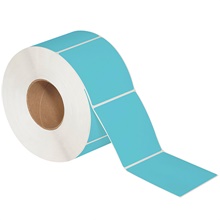 Blue Thermal Transfer Labels