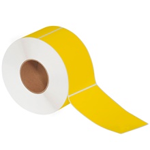 Yellow Thermal Transfer Labels