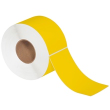 Yellow Thermal Transfer Labels