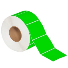 Fluorescent Green Thermal Transfer Labels
